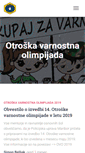 Mobile Screenshot of otroska-varnostna-olimpijada.com